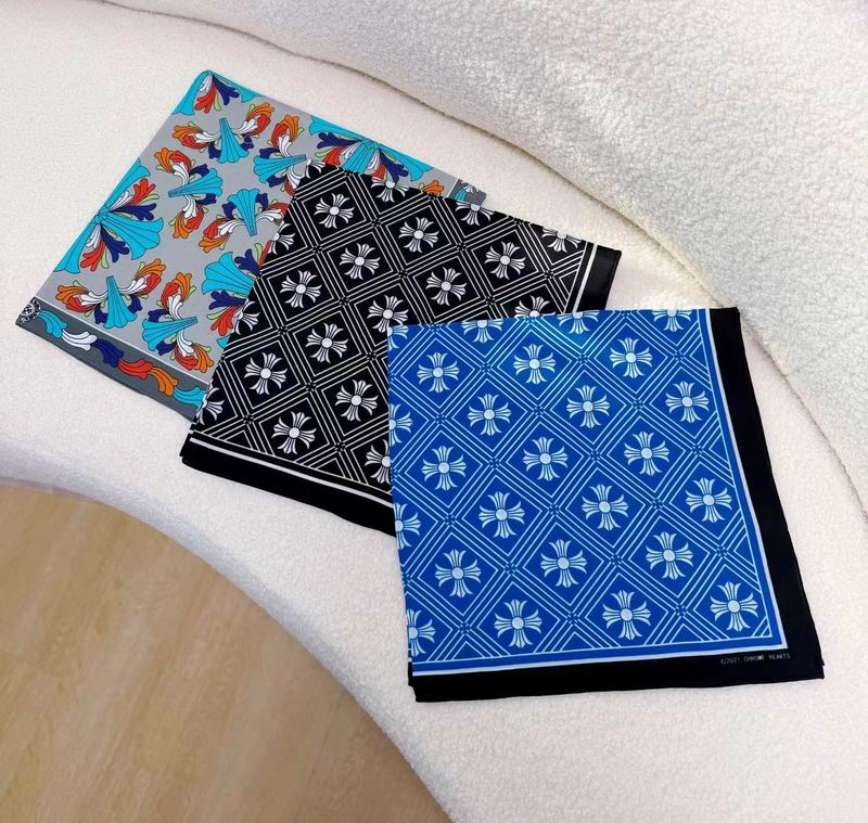 Chrome Hearts Silk Scarf 68X68cm E072810